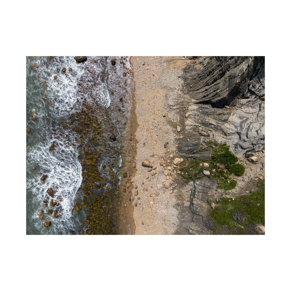 Mohegan Bluffs Shoreline | Block Island, RI