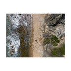 Mohegan Bluffs Shoreline Print | Block Island, RI
