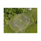 The Sacred Labyrinth Print | Block Island, RI