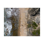Mohegan Bluffs Shoreline Print | Block Island, RI